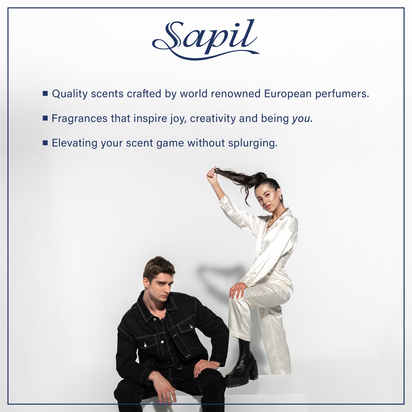 Sapil Disclosure White for Him