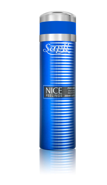 6 Pack Nice Feeling Blue for Him - Deodorant, 200 ML