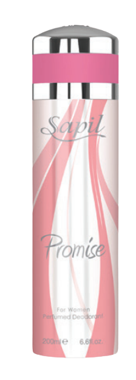 6 Pack Sapil Promise for Her - Deodorant, 200 ML