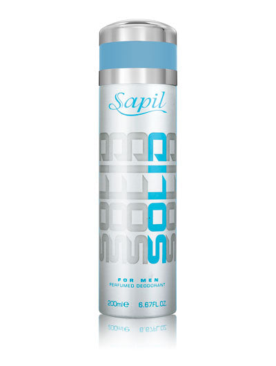 6 Pack: Sapil Solid Men's- Deodorant, 200 ML